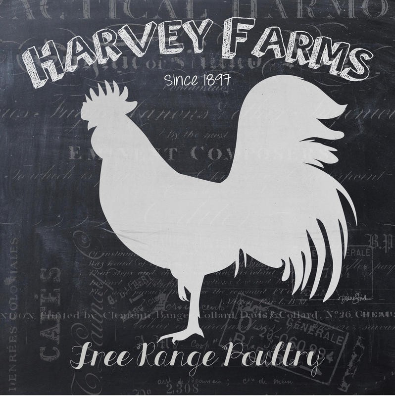 Diane Stimson, CHALKBOARD POULTRY (KÜCHE)