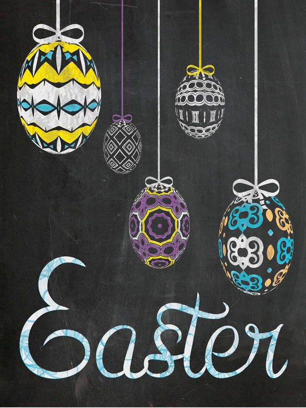 Lauren Gibbons, EASTER CHALK (OSTERN)