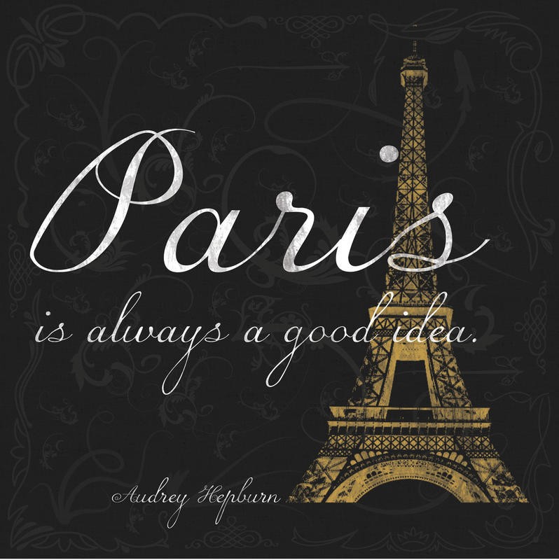 Lauren Gibbons, PARIS GOLD AND BLACK II (PARIS)