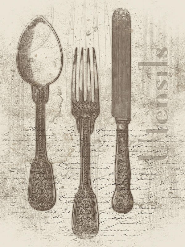Jace Grey, KITCHEN UTENSILS II (VINTAGE/RETRO)
