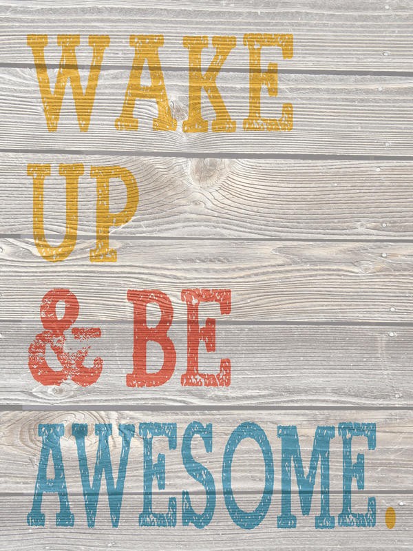 Melody Hogan, COLOR WOOD I (TYPOGRAFIE)