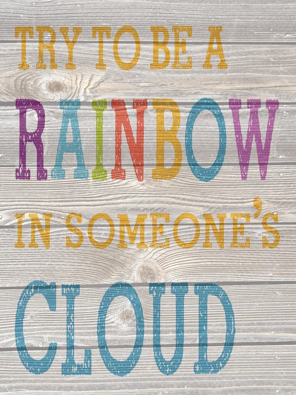 Melody Hogan, COLOR WOOD IV (TYPOGRAFIE)