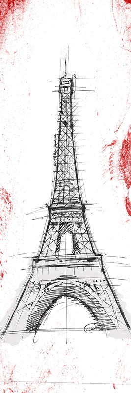 Onrei, RED POP SKETCH EIFFEL (STÄDTE)