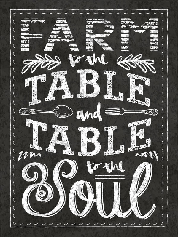 Melody Hogan, CHALKBOARD III (TYPOGRAFIE)