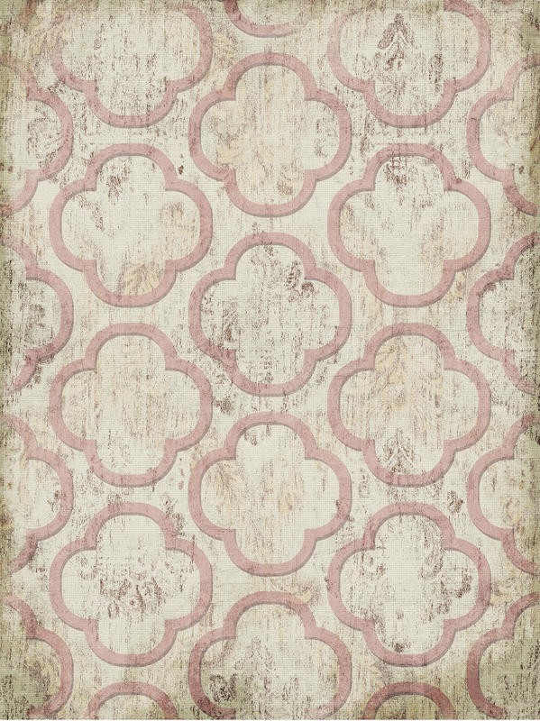 Jace Grey, ANTIQUE ROSE WALL I (MUSTER)
