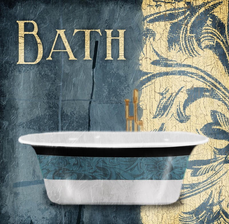 Jace Grey, BATH WITH PATTERNS II (BAD)