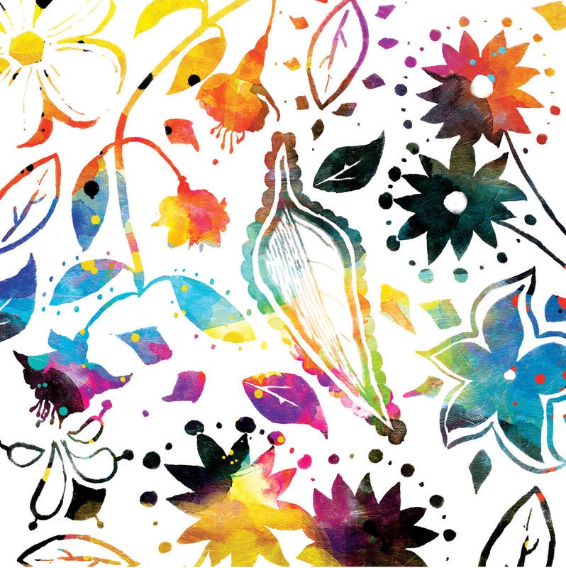 Jace Grey, COLORFUL FLORALS I (BLUMEN)