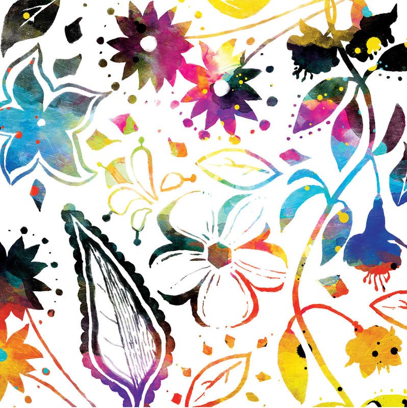 Jace Grey, COLORFUL FLORALS II (BLUMEN)