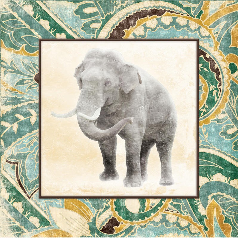 Jace Grey, FLORAL SEA ELEPHANT (TIERE)