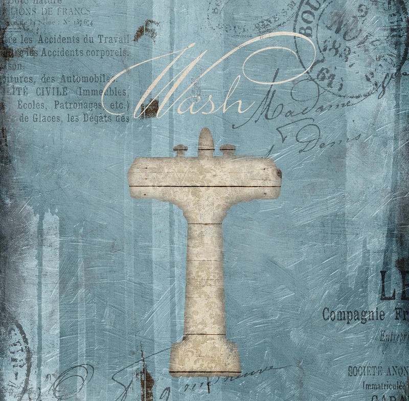 Jace Grey, BATHROOM GREY BLUES III (BAD)