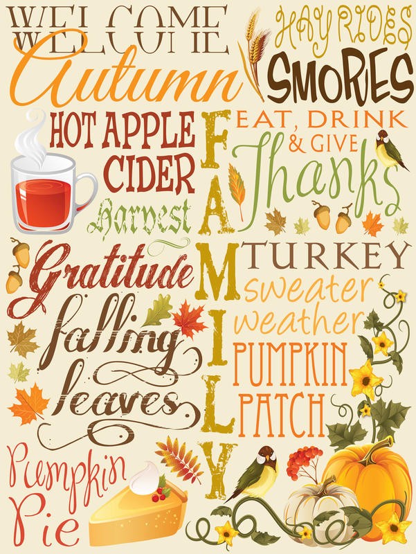 Melody Hogan, FALL TYPO SET CREAM I (WEIHNACHTEN + CO)