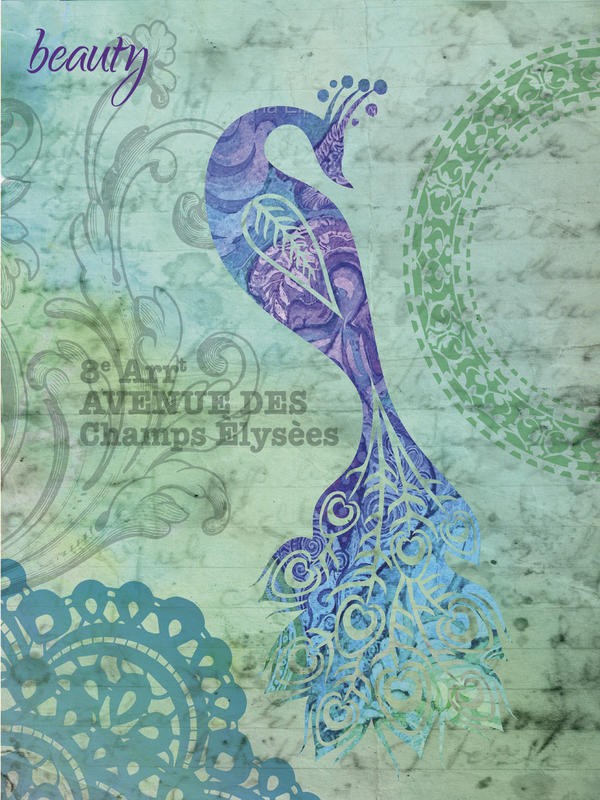 Melody Hogan, BEAUTY PEACOCK I (VÖGEL)