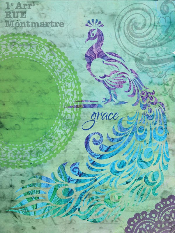Melody Hogan, BEAUTY PEACOCK II (VÖGEL)