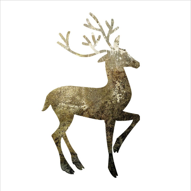 Melody Hogan, GLIMMER DEER I (WEIHNACHTEN)