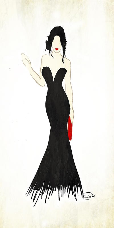 Onrei, LONG BLACK DRESS II (MODE)