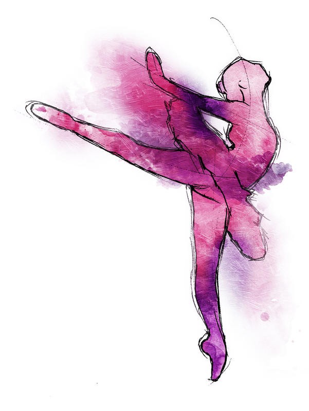 Onrei, INNER BALLERINA PURPLE II (MENSCHEN)