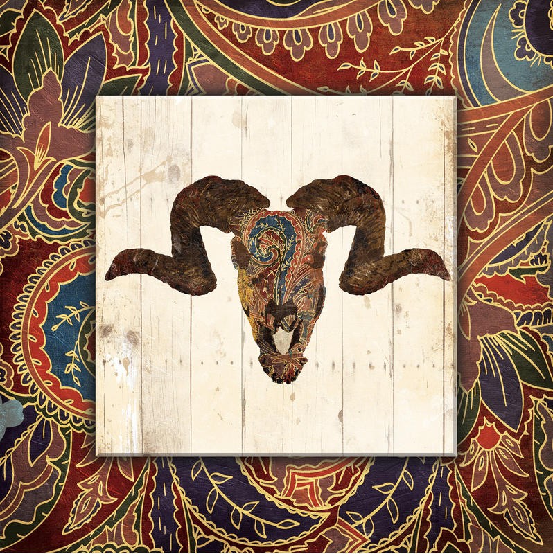 Jace Grey, PATTERNED SKULL I (TIERE)