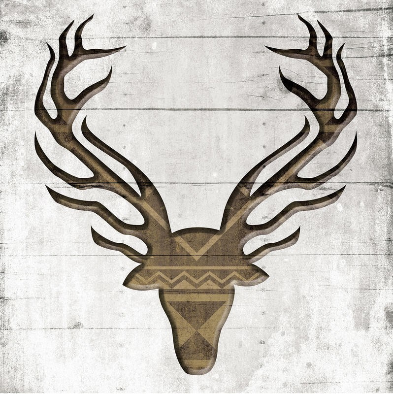 Jace Grey, WHITE WOOD DEER I (TIERE)