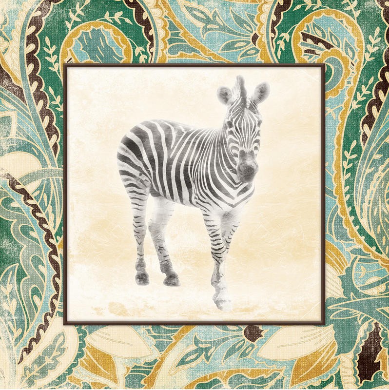 Jace Grey, FLORAL SEA ZEBRA (TIERE)