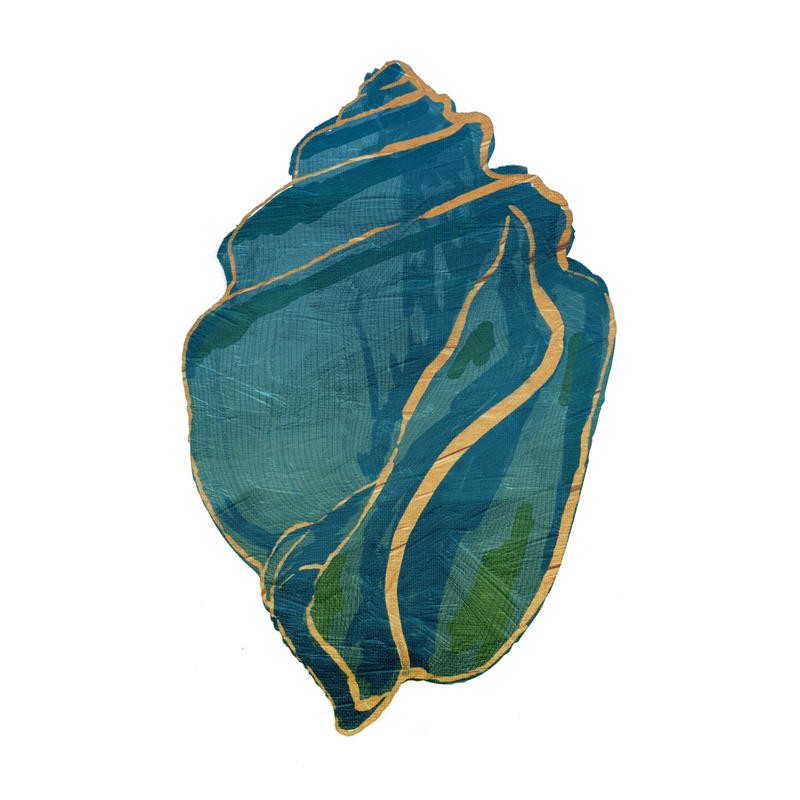 Jace Grey, TEAL GOLD TRIM I (MARITIM)