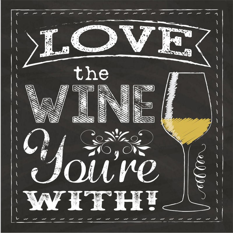 Melody Hogan, CHALK WINE I (KÜCHE)