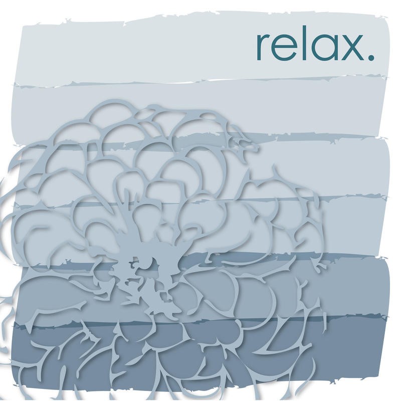 Melody Hogan, TRANQUIL SQUARES GRAY I (WELLNESS)