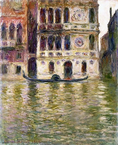 Claude Monet, Der Palazzo Dario. 1908 (20. Jahrhundert,Impressionismus,19. Jahrhundert,Öl auf Leinwand,Christie's Images Ltd,1840-1926,Monet,Claude,Claude Monet,Palazzo Dario,Ca' Dario,Architektur,Kanal,Canal Grande,Venedig,Stadtpalast,Gondel,Wasser,Wasseroberfläche,Reflextion,Spiegelung,Palas)