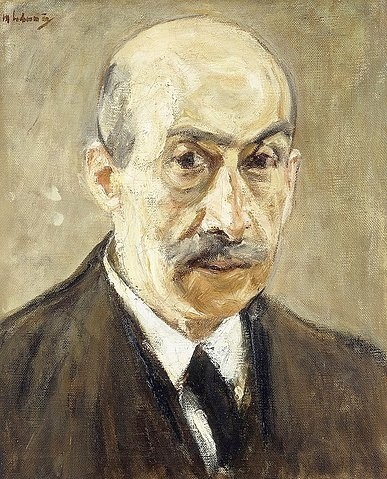 Max Liebermann, Selbstbildnis. (Liebermann,Max,1847-1935,Christie's Images Ltd,Öl auf Leinwand,Max Liebermann,selbstbildnis,porträt,künstler,mann,maler,deutschimpressionismus,impressionistisch)