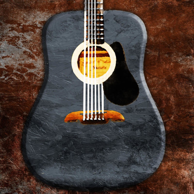 Jace Grey, Rustic Acoustic Guitar (MUSIK)