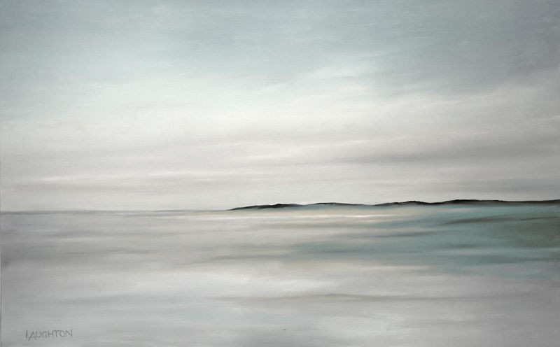 Peter Laughton, Skyward Dream (Meer, Wasser, Himmel,  Einsamkeit, maritim, Malerei, Horizont, Wohnzimmer, Büro, Treppenhaus, Wunschgröße, bunt)