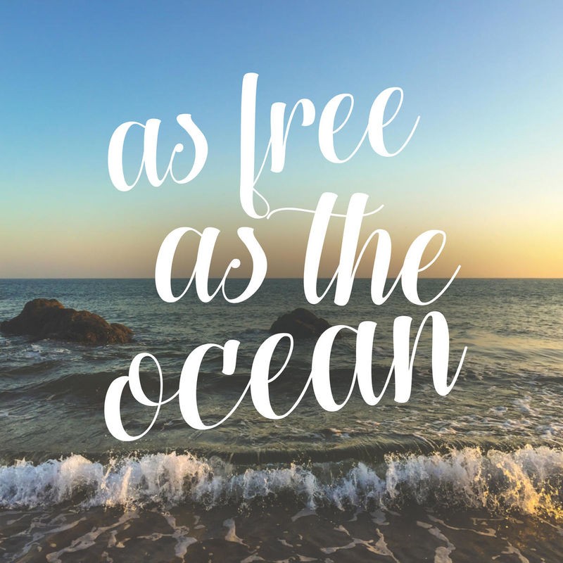 Cynthia Alvarez, Insta 7 (Motivation, Inspiration, Freiheit, Urlaub, Träume, Fotokunst, Schriftzug, Grafik, Typografie, Wohnzimmer, Treppenhaus, Wunschgröße, bunt)