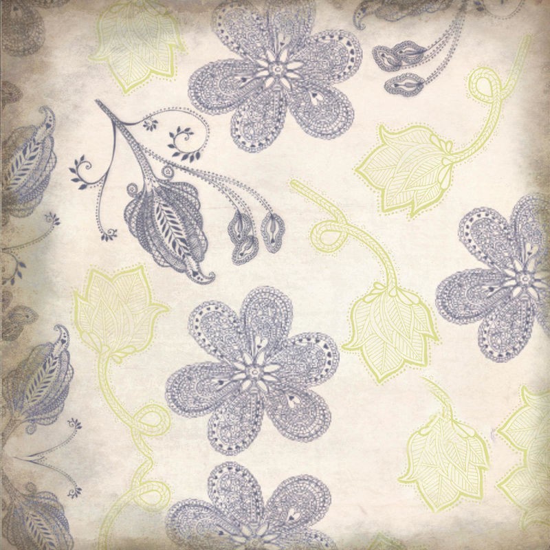 Kimberly Allen, Grey And Yellow (Blumen, Blüten, florales Muster, Tapetenmuster, Nostalgie, Wohnzimmer, Treppenhaus, Schlafzimmer,  Wunschgröße, grau/gelb)