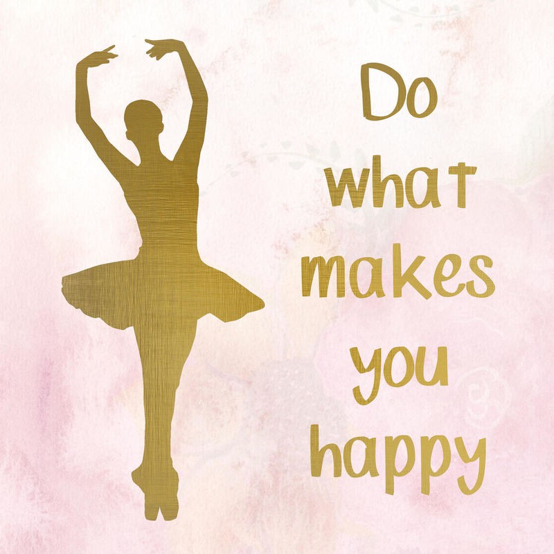 Kimberly Allen, Be You 1 (Motivation, Inspiration,  Überzeugung, Selbstbewusstsein, Selbsvertrauen,  Tänzerin, Ballerina, Typografie, Schrift, Grafik, Wohnzimmer, Treppenhaus, Jugendzimmer, Wunschgröße, rosa, gold)