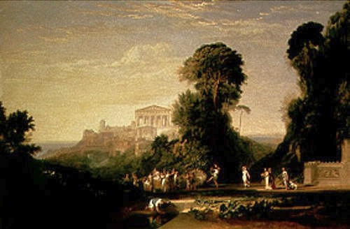 Joseph Mallord William Turner, Der restaurierte Jupitertempel. (Turner,Joseph Mallord William,Christie's Images Ltd,1775-1851,Griechenland,Turner, Joseph Mallord William 1775-1851)