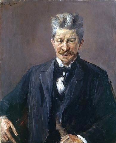 Max Liebermann, Bildnis des dänischen Literaturhistorikers Georg Morris Cohen Brandes (1842-1927). 1900-1902. (Liebermann,Max,1847-1935,Öl auf Leinwand,20. Jahrhundert,Impressionismus,deutscher,Kunsthalle Bremen,mann,porträt,wissenschaftler,geisteswissenschaftler,däne,literaturwissenschaftler)