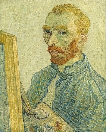 Anonym, Porträt von Vincent van Gogh. 1925/1928. (Washington,National Gallery,Anonym,Öl auf Leinwand,20. Jahrhundert,© Copyright Artokoloro Quint Lox Limited,© Copyright Artokoloro Quint Lox Limited,Copyright Artokoloro,nach van Gogh,maler,künstler,van gogh,porträt,staffelei,nachahmer,imitation)