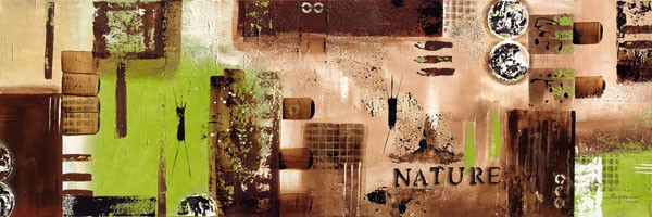 Severine Bugna, NATURE (Abstrakt, Abstrakte Malerei, abstrakte Muster, Farbflächen, Wunschgröße, Business, Büro, Arztpraxs, bunt)