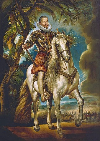 Peter Paul Rubens, Reiterbild des Herzogs von Lerma. (Rubens,Peter Paul,Madrid,Museo del Prado,1577-1640,Reiten,Rubens, Peter Paul 1577-1640)