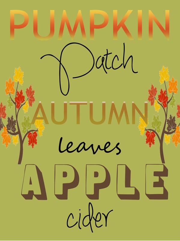 Sheldon Lewis, FALL TOGETHER II (Herbst, Inspiration, Motivation, Lebensweisheit, florales Muster, Typologie, Treppenhaus, Küche, Grafik, Wunschgröße, pastell)