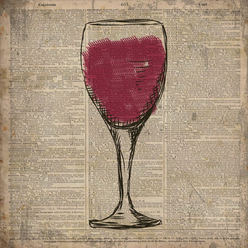 Taylor Greene, DICTIONARY RED WINE (KÜCHE)