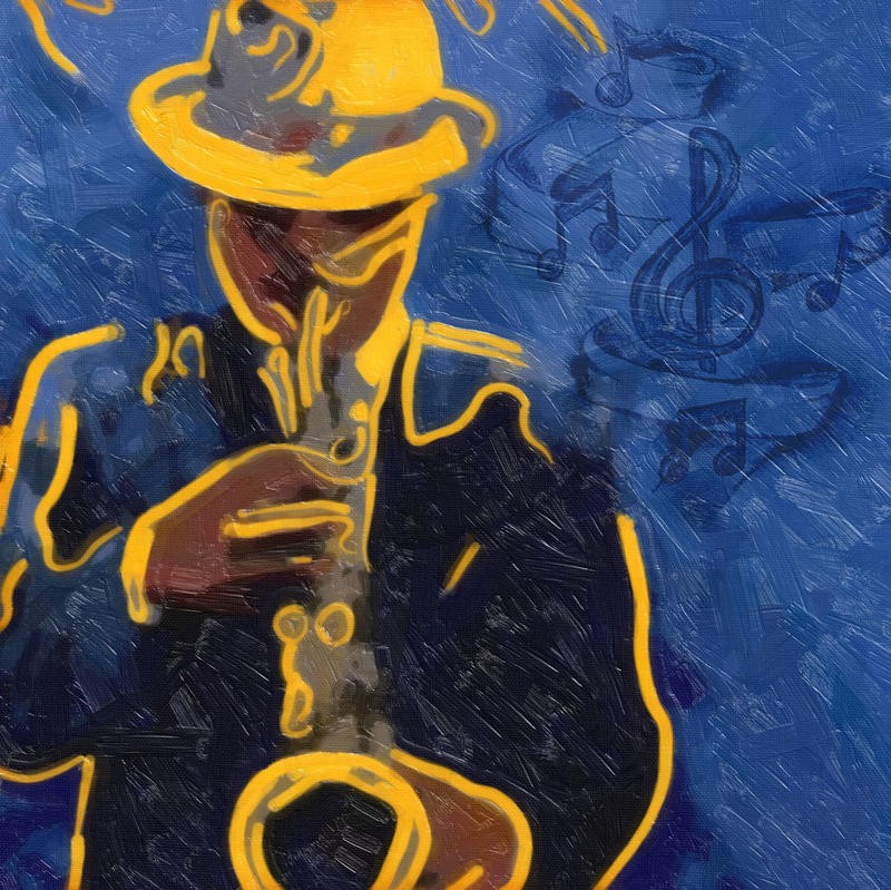 Taylor Greene, SAX BLUES (MUSIK)