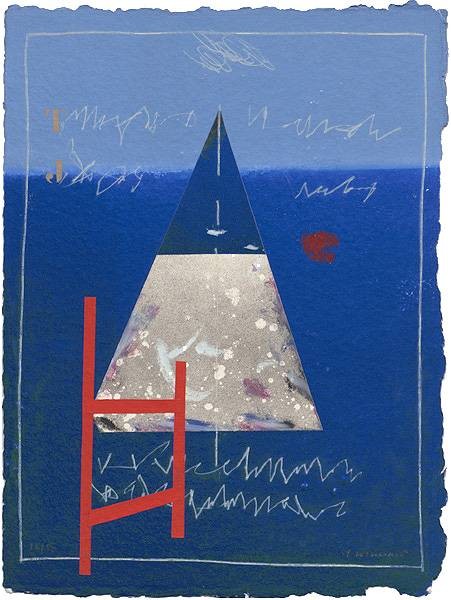 Coignard James Silences TJ (30) (Radierung, handsigniert) (Abstrakt, Abstrakte Kunst, modern, Formen, Muster, Original, signiert, Büro, Business, Wohnzimmer)
