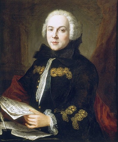 Jean-Étienne Liotard, Luigi Boccherini im Alter von ca. 21 - 24 Jahren. Entstanden ca. 1764/67. (Portait, Komponist, Italiener, Cellist, Musiker, Eleganz, Klassizismus,  Wunschgröße, Wohnzimmer, Treppenhaus, Klassiker,  bunt)