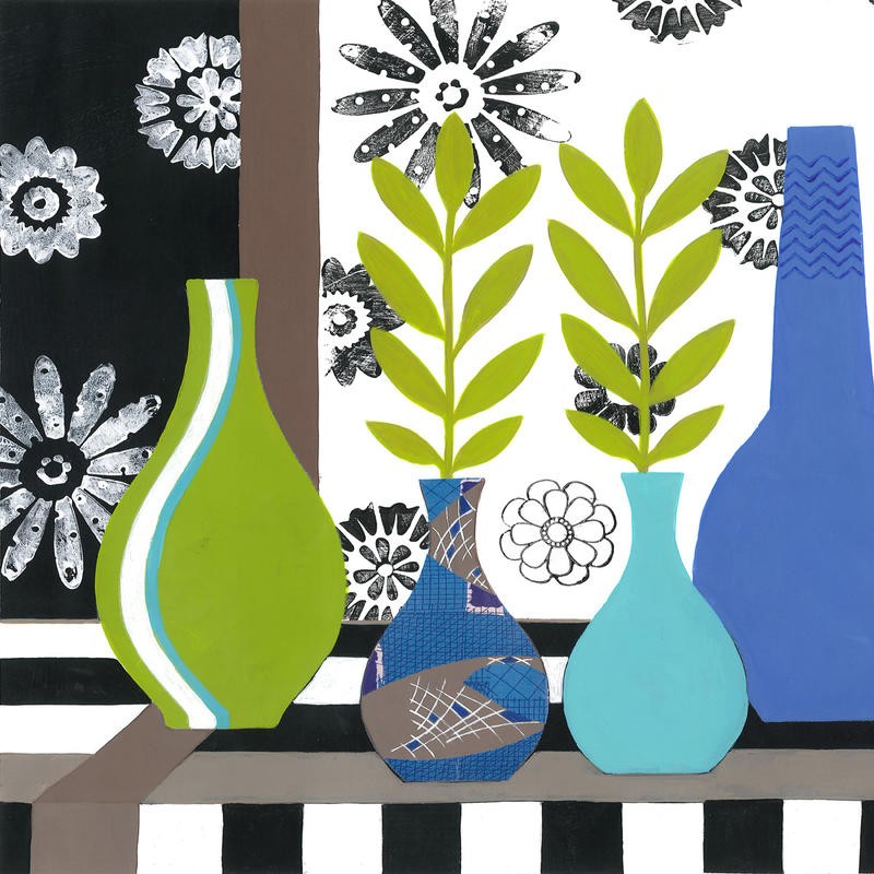 Margaret Reule, SWEDISH VASES I (BOTANIK)