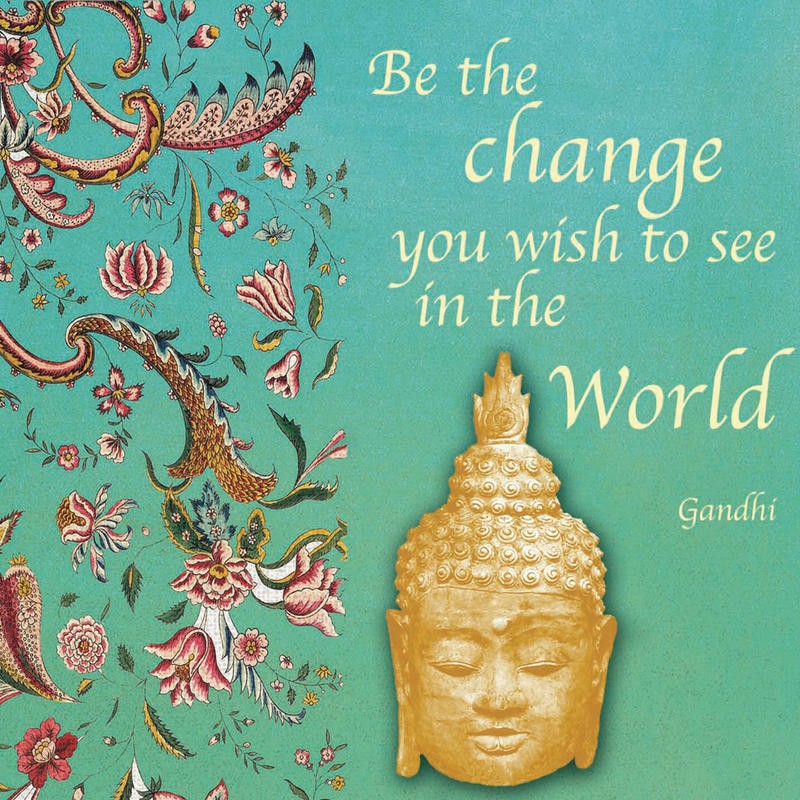 Marilu Windvand, BE THE CHANGE I (BUDDHA)