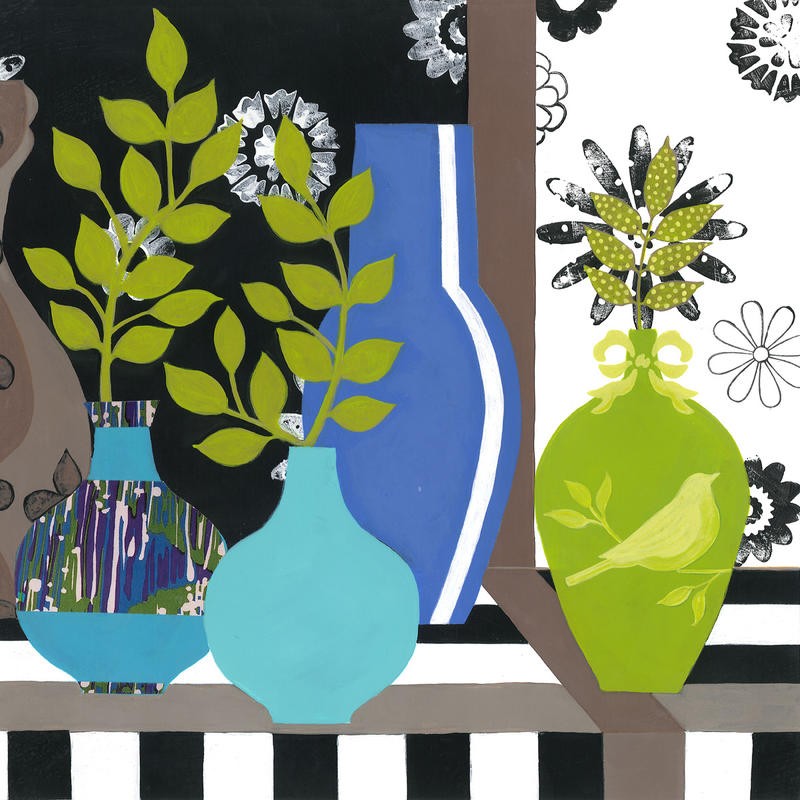 Margaret Reule, SWEDISH VASES II (BOTANIK)