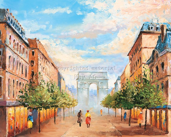 Renee, Paris III (Städte, Metropole, Paris, Triumphbogen, Arc de Triomphe d'Étoile, Blickachse, Straße, Wunschgröße, modern, Wohnzimmer, Architektur)