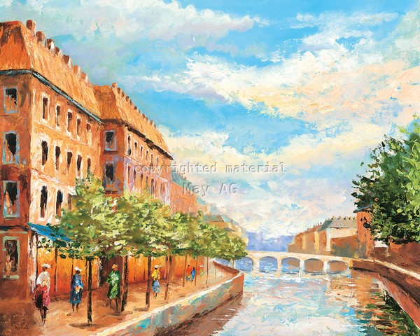 Renee, Paris IV (Städte, Metropole, Paris, Architektur, Fluss, Seine, Wunschgröße, modern, Wohnzimmer,)