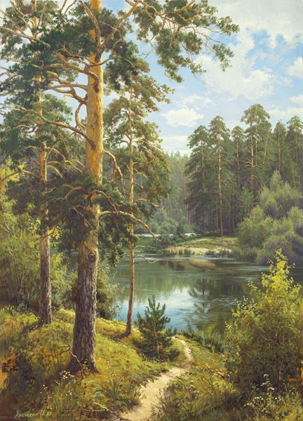 Igor Priscepa, SLOWLY RIVER II (LANDSCHAFT NOSTALGIE)