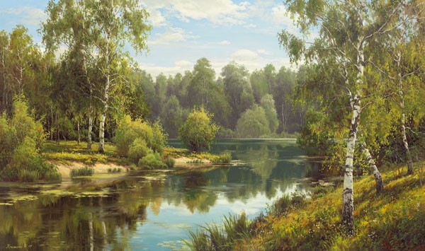 Igor Priscepa, SLOWLY RIVER I (LANDSCHAFT NOSTALGIE)